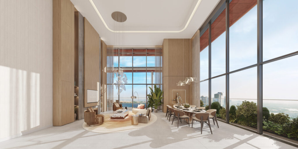 Mercer House - Penthouse_Living & Dining