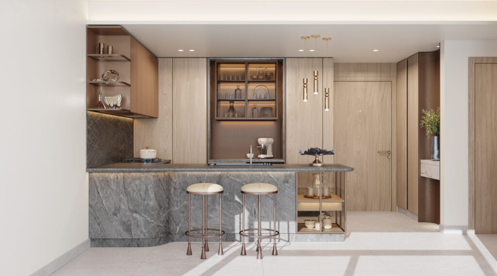 Mercer House -Typical Kitchen