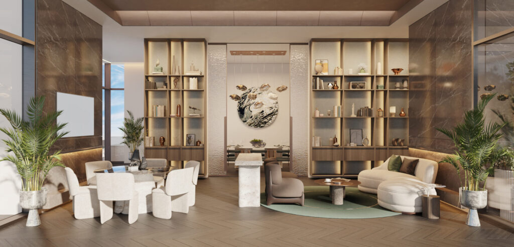 Mercer House - residential clubhouse - private dining