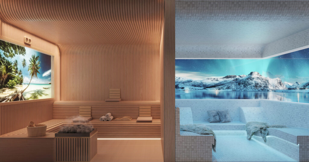 Mercer House - scenic sauna and ice room