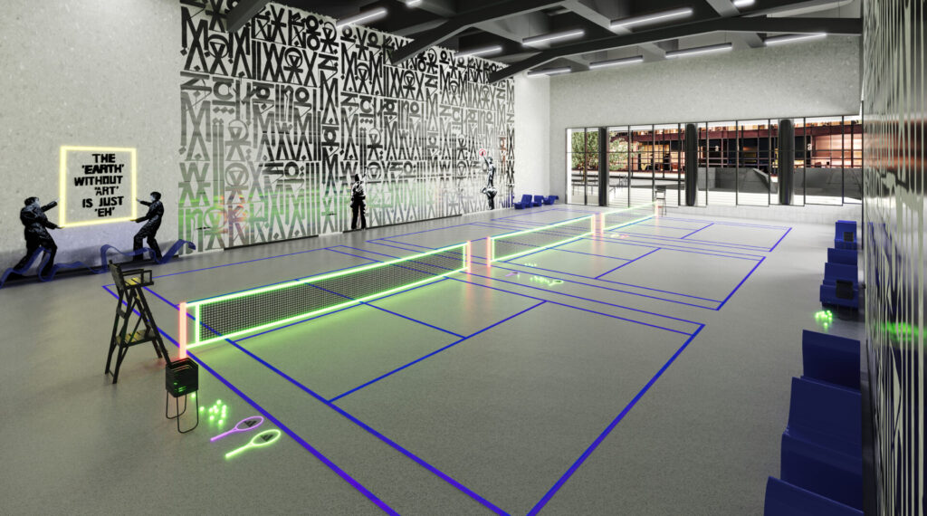 Mercer House_Multisports Hall - Tennis