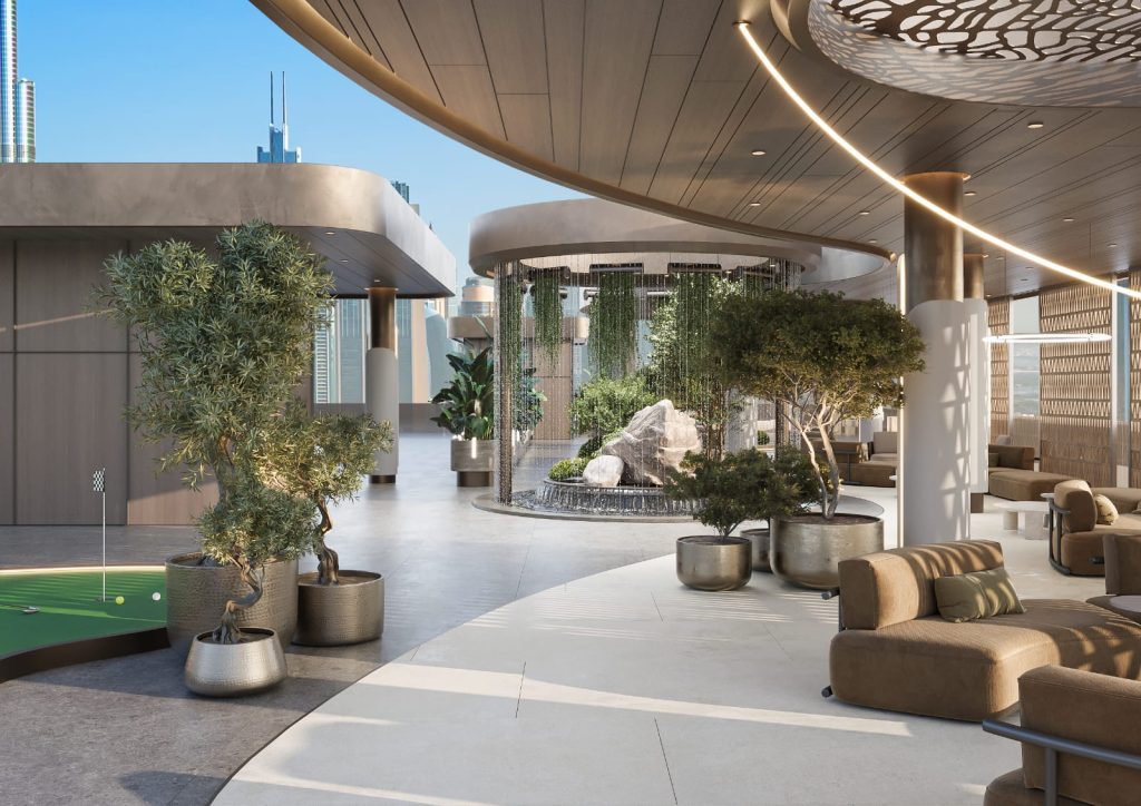 outdoor sitting area